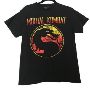 Mortal Kombat Klassic Fighting Game Genre Men's T Shirt Size M